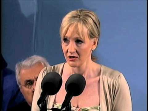 J.K. Rowling at Harvard University Commencement Speech in 2008 - Studget