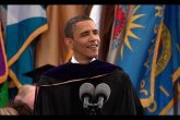 President Obama at Michigan Commencement