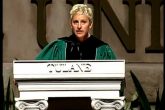 Ellen at Tulane Commencement 2009